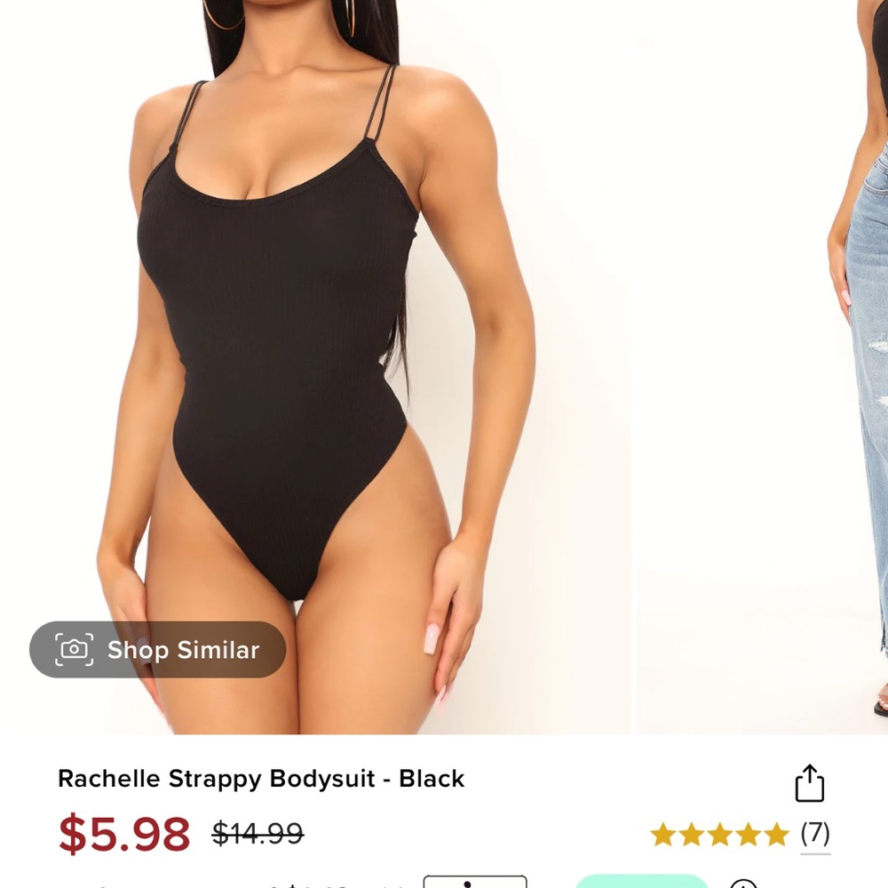 Black body suit